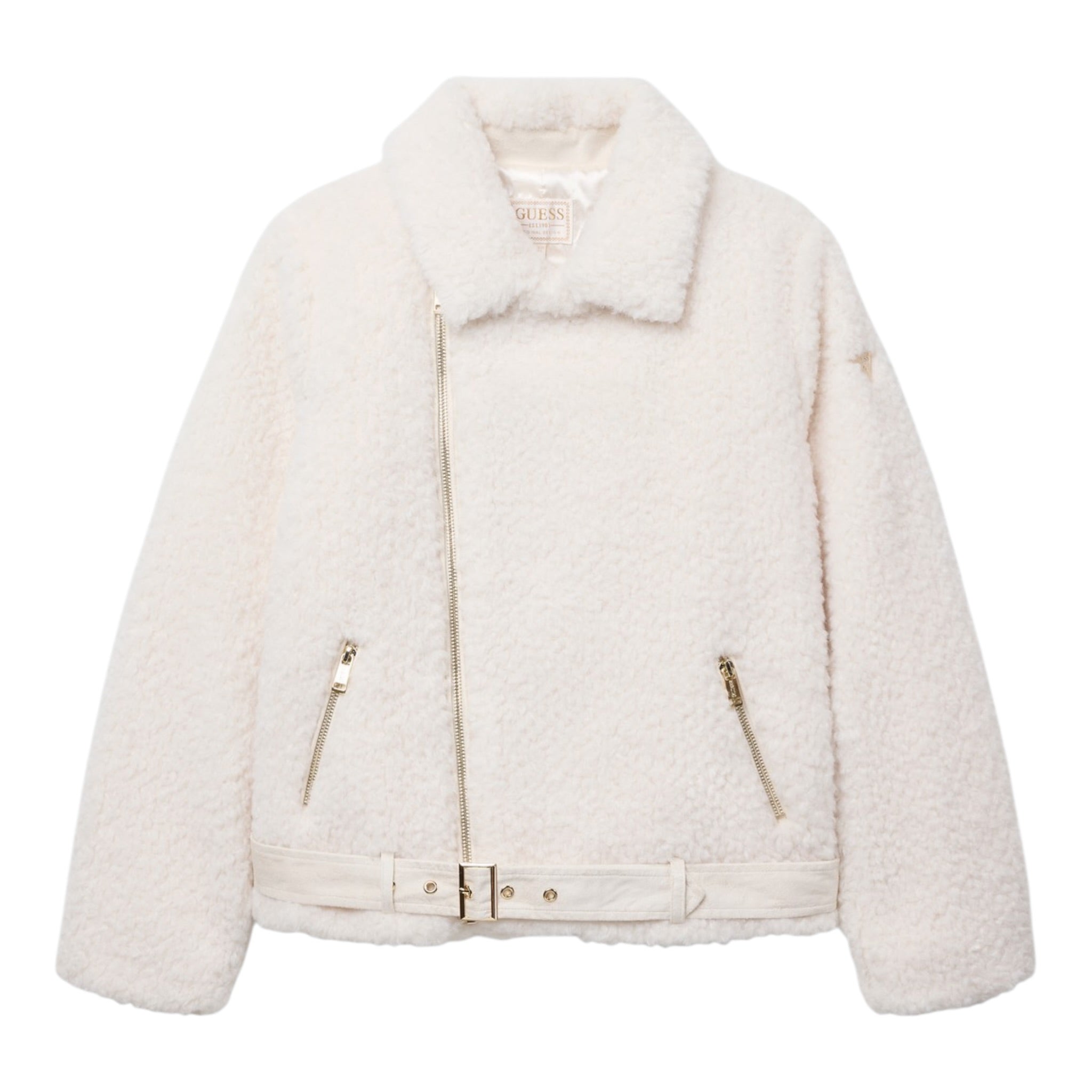 Guess Montone tinta unita Panna per Bambina J5YL16WHGN0 PANNA GUESS 