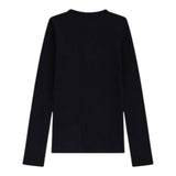 Guess Maglia tinta unita con Bottoni Nero per Bambina J5YP02KBCO2 NERO GUESS 