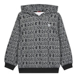 Guess Felpa Xhiusa Xon Cappuccio Grigio per Bambino J5YQ02KAD4 GRIGIO GUESS 