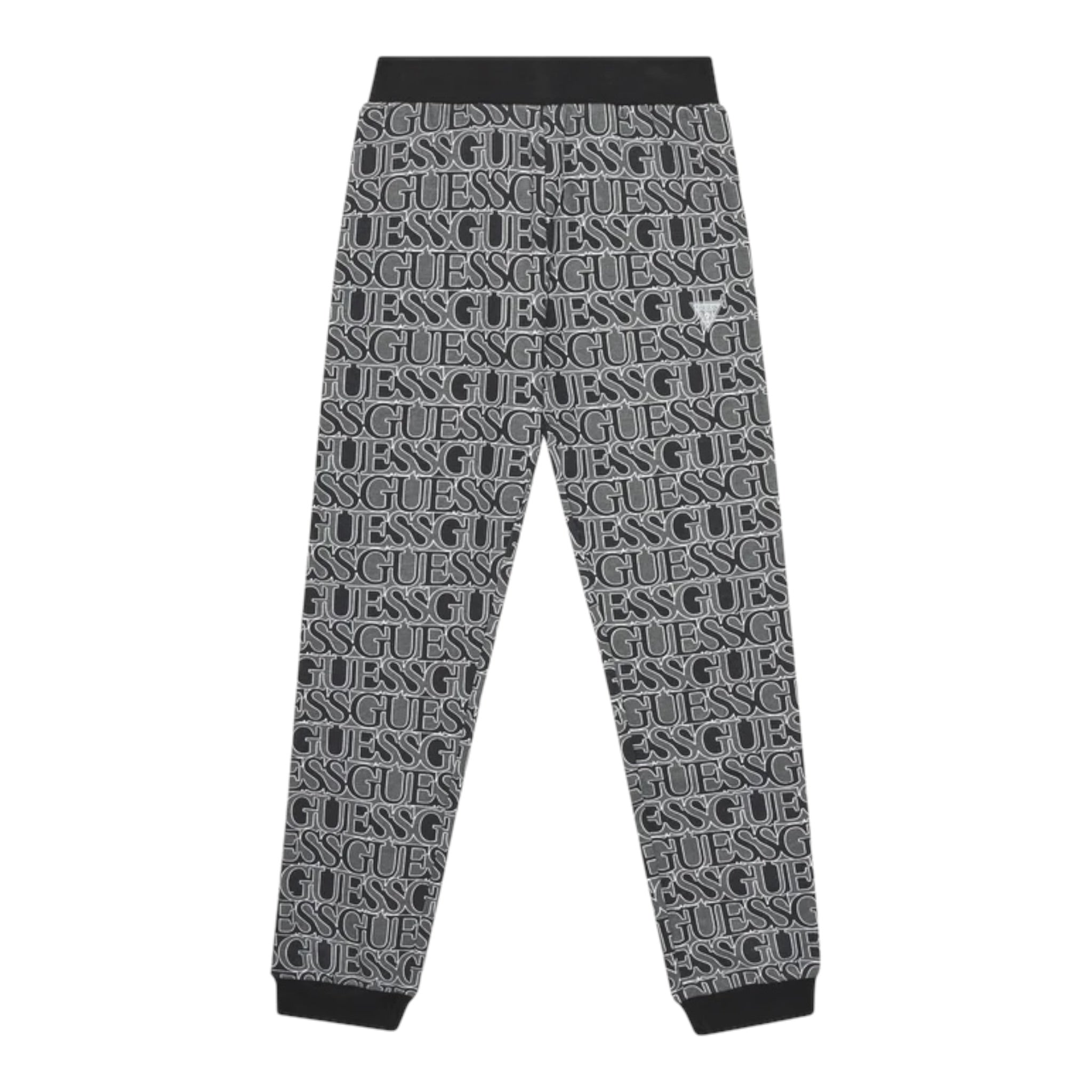 Guess Pantalone Tuta Stampa Logo Grigio per Bambino J5YQ13KAD74 GRIGIO GUESS 