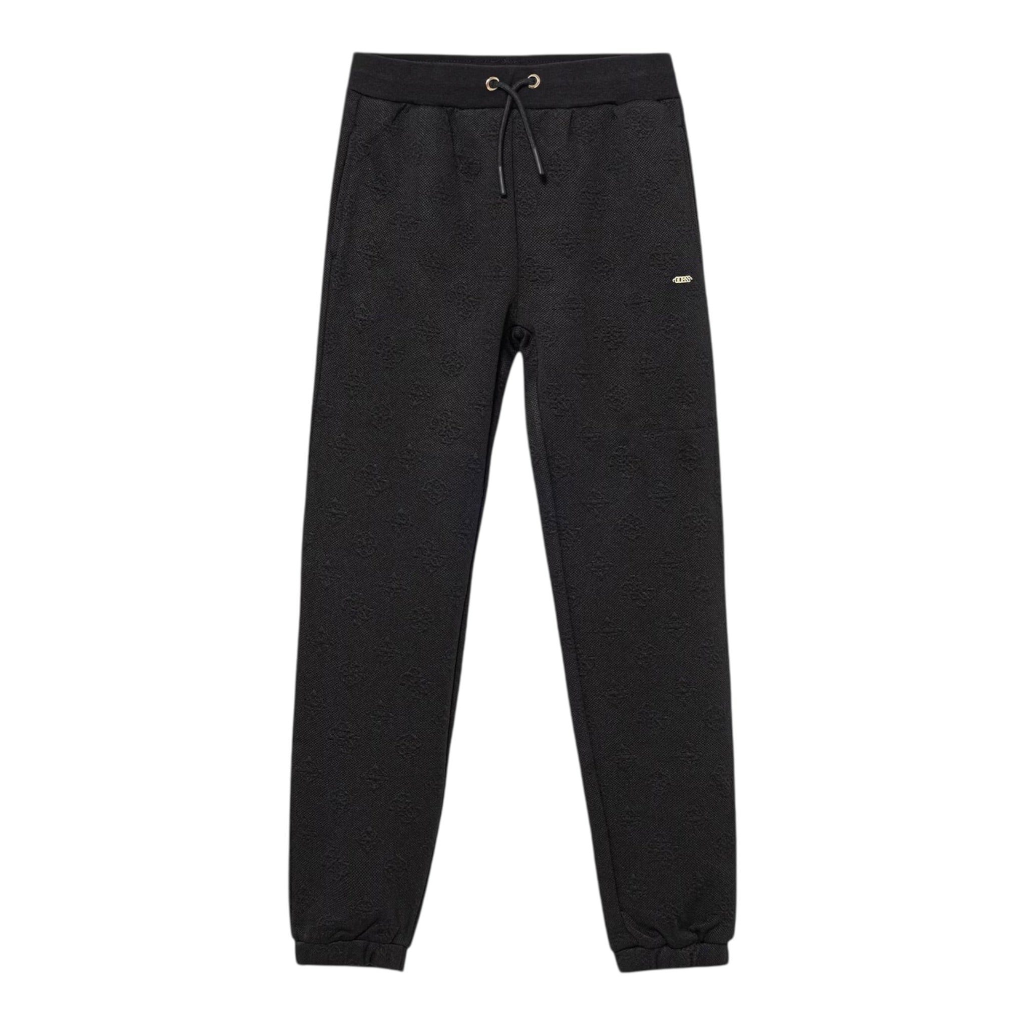 Guess Pantalone tinta unita con Elastico In Vita Nero per Bambina J5YQ20KBSL2 NERO GUESS 