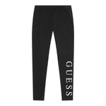 Guess Leggins tinta unita con Logo Nero per Bambina J93B11K82K0 NERO GUESS 