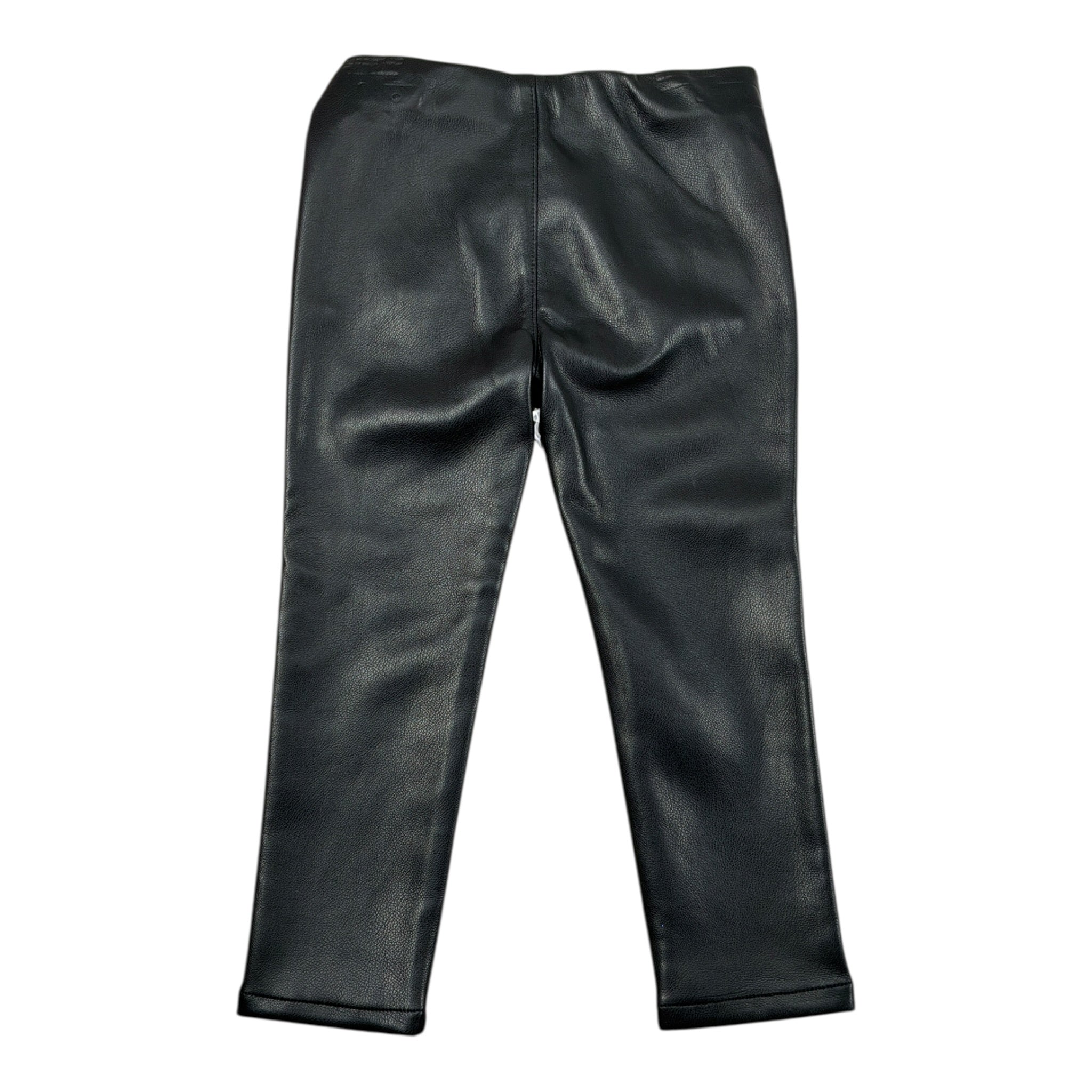 Guess Leggins Ecopelle tinta unita con Elastico In Vita Nero per Bambina K4BB02WE8D0J NERO GUESS 