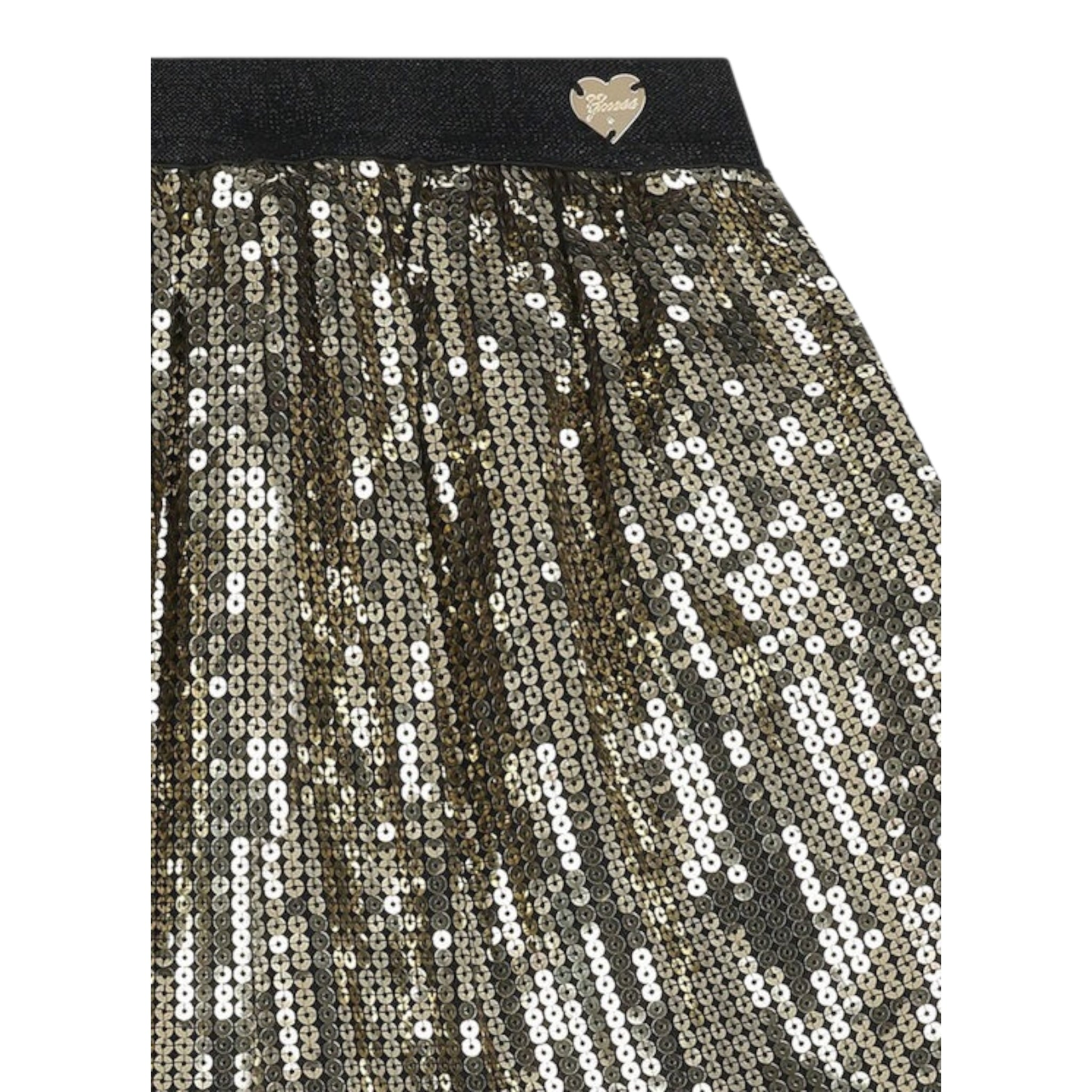 Guess Gonna tinta unita con Paillettes Oro per Neonata K5BD00KBEF0N ORO GUESS 