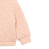 Guess Giubbino tinta unita con Zip E Cappuccio Rosa per Neonata K5BL03W3080 ROSA GUESS 