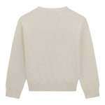 Guess Maglia Girocollo tinta unita con Paillettes Panna per Neonata K5BR04Z2NQ2X PANNA GUESS 