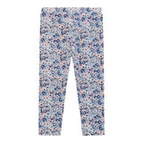 Guess Leggins Reversibile Bicolore con Fantasia Floreale Blu per Bambina K5YB05K6YW4 BLU GUESS 