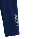 Guess Leggins Reversibile Bicolore con Fantasia Floreale Blu per Bambina K5YB05K6YW4 BLU GUESS 