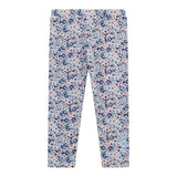 Guess Leggins Reversibile Bicolore con Fantasia Floreale Blu per Bambina K5YB05K6YW4 BLU GUESS 