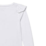 Guess Shirt tinta unita con Stampa Bianco per Neonata K5YI25K6YW4X BIANCO GUESS 