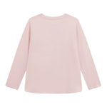 Guess Shirt Girocollo tinta unita con Paillettes Rosa per Neonata K5YI26KAPO0NX ROSA GUESS 