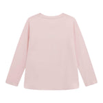 Guess Shirt Girocollo tinta unita con Paillettes Rosa per Neonata K5YI26KAPO0XN ROSA GUESS 
