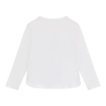 Guess Shirt Girocollo tinta unita con Paillettes Panna per Neonata K5YI26KAPO0XXN PANNA GUESS 