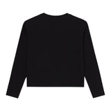 Guess Shirt tinta unita Girocollo con Stampa Nero per Bambina K5YI32K6YW4 NERO GUESS 