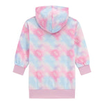 Guess Felpa Bicolore con Stampa E Cappuccio Rosa per Bambina K5YK04KA6R4 ROSA GUESS 