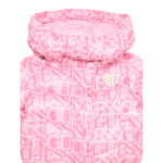 Guess Giubbino tinta unita con Zip Cappuccio E Fantasia Fuxia per Bambina K5YL02WEGY0X FUXIA GUESS 