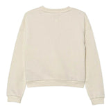 Guess Felpa Chiusa Girocollo tinta unita con Paillettes Panna per Neonata K5YQ09KAV34XN PANNA GUESS 