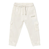 Guess Pantalone Tuta tinta unita Panna per Neonata K5YQ16KA6R4 PANNA GUESS 