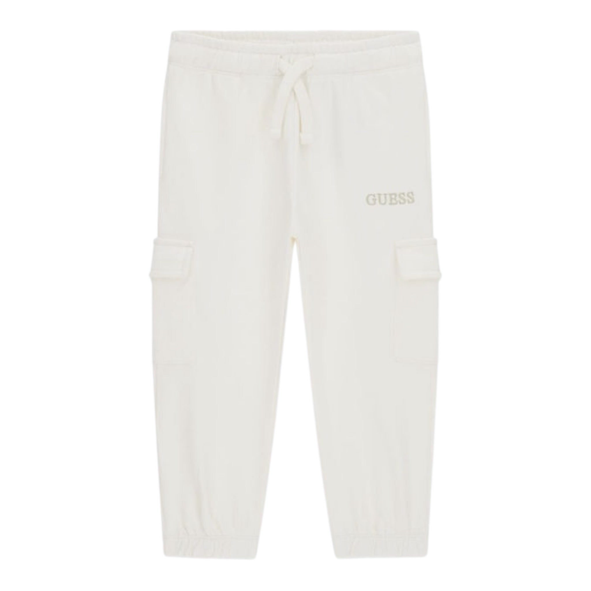 Guess Pantalone Tuta tinta unita Bianco per Bambina K5YQ16KA6R4X BIANCO GUESS 