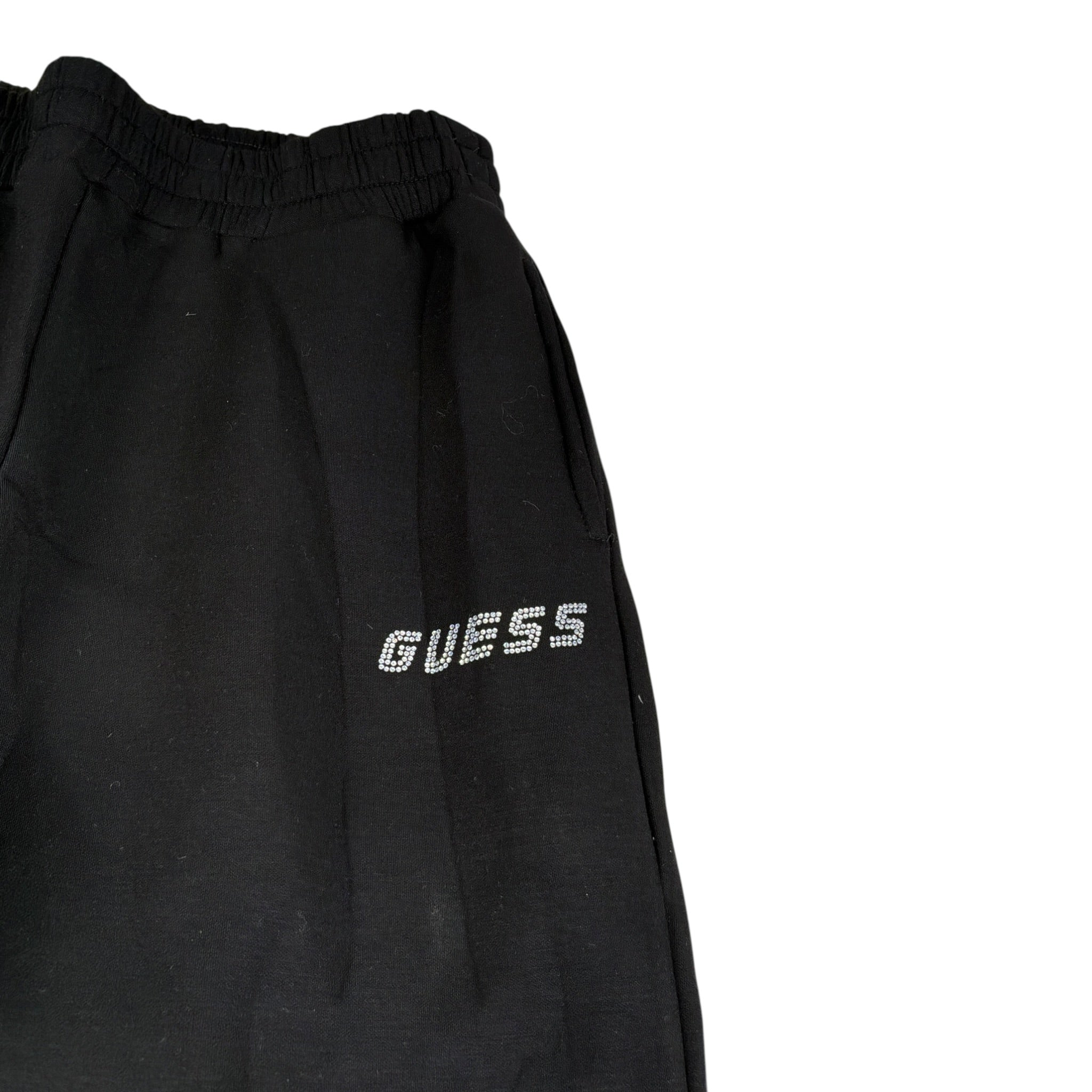 Guess Pantalone Tuta tinta unita Nero per Bambina K5YQ27K7UW2 NERO GUESS 