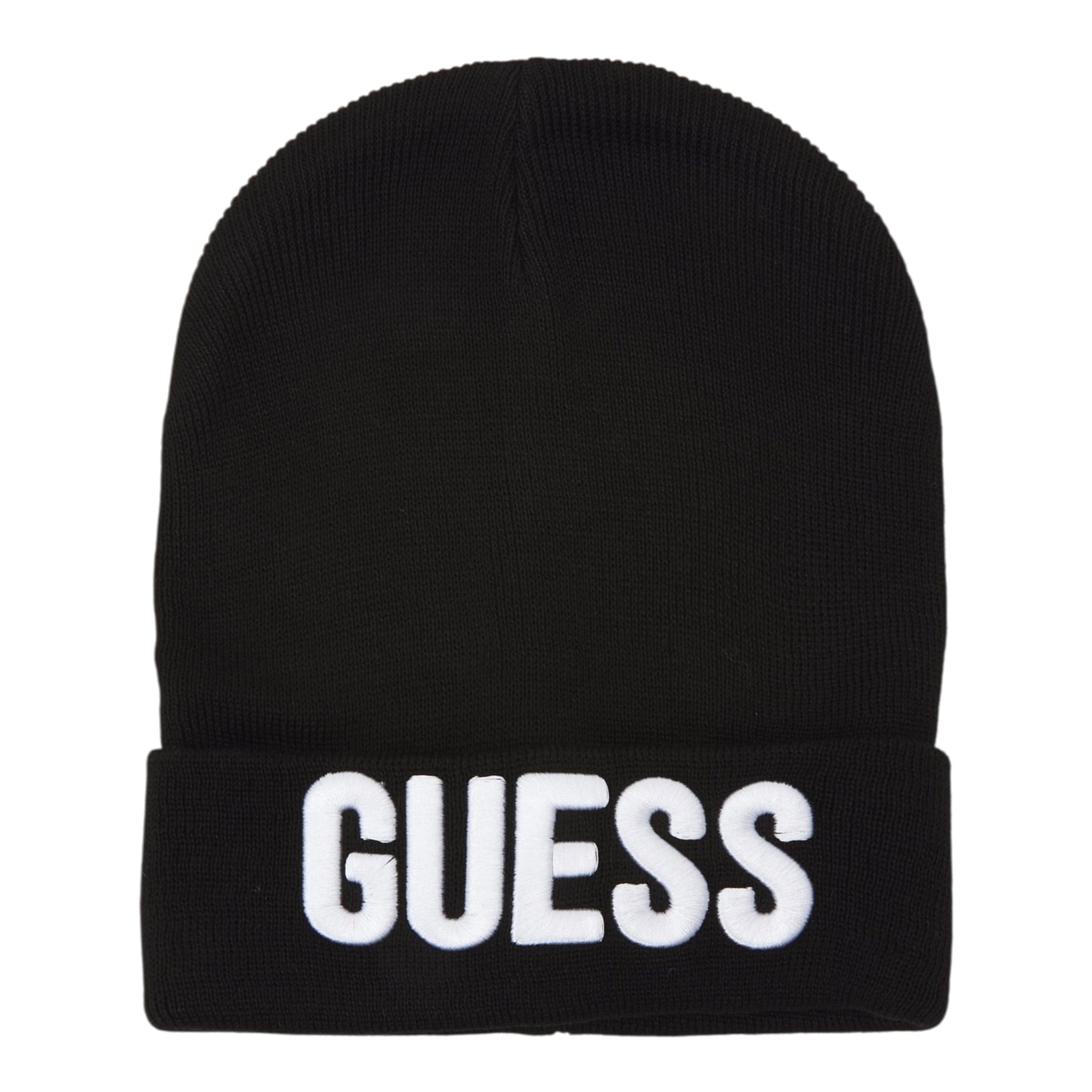 Guess Cappello tinta unita con Logo Nero per Bambino L0BZ00Z2QO0 NERO GUESS 