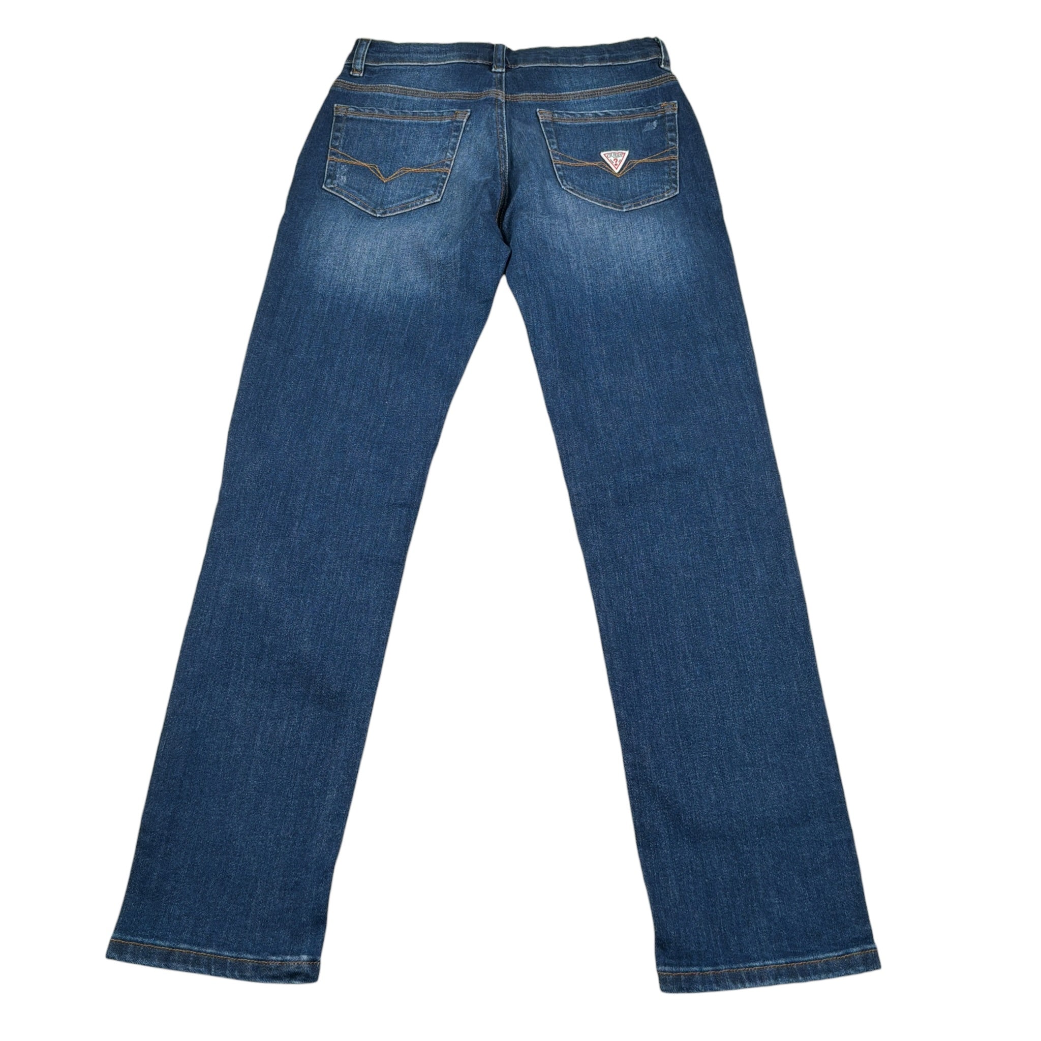 Guess Jeans tinta unita con Girovita Regolabile Blu per Bambino L3BA18D4GV0 BLU GUESS 