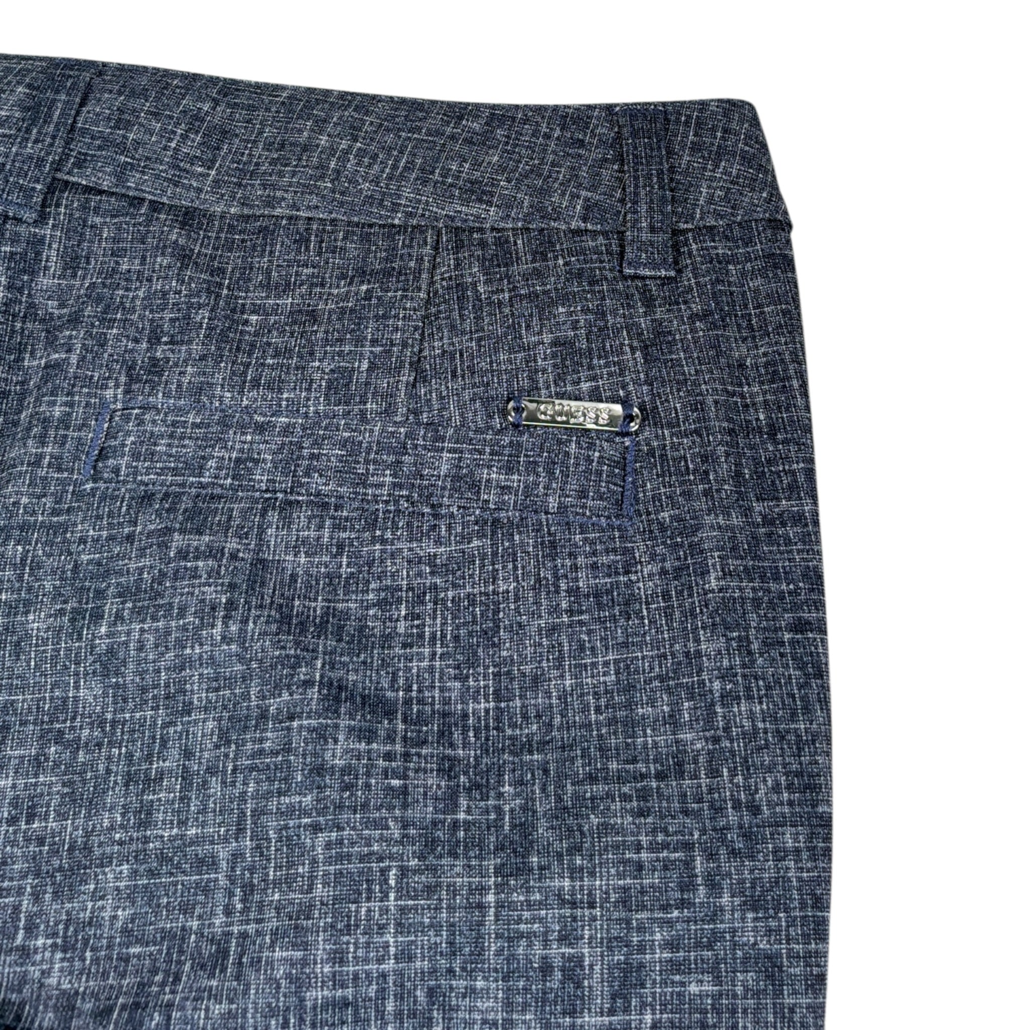 Guess Pantalone tinta unita con Girovita Regolabile Blu per Bambino L4RB04KC3H0 BLU GUESS 