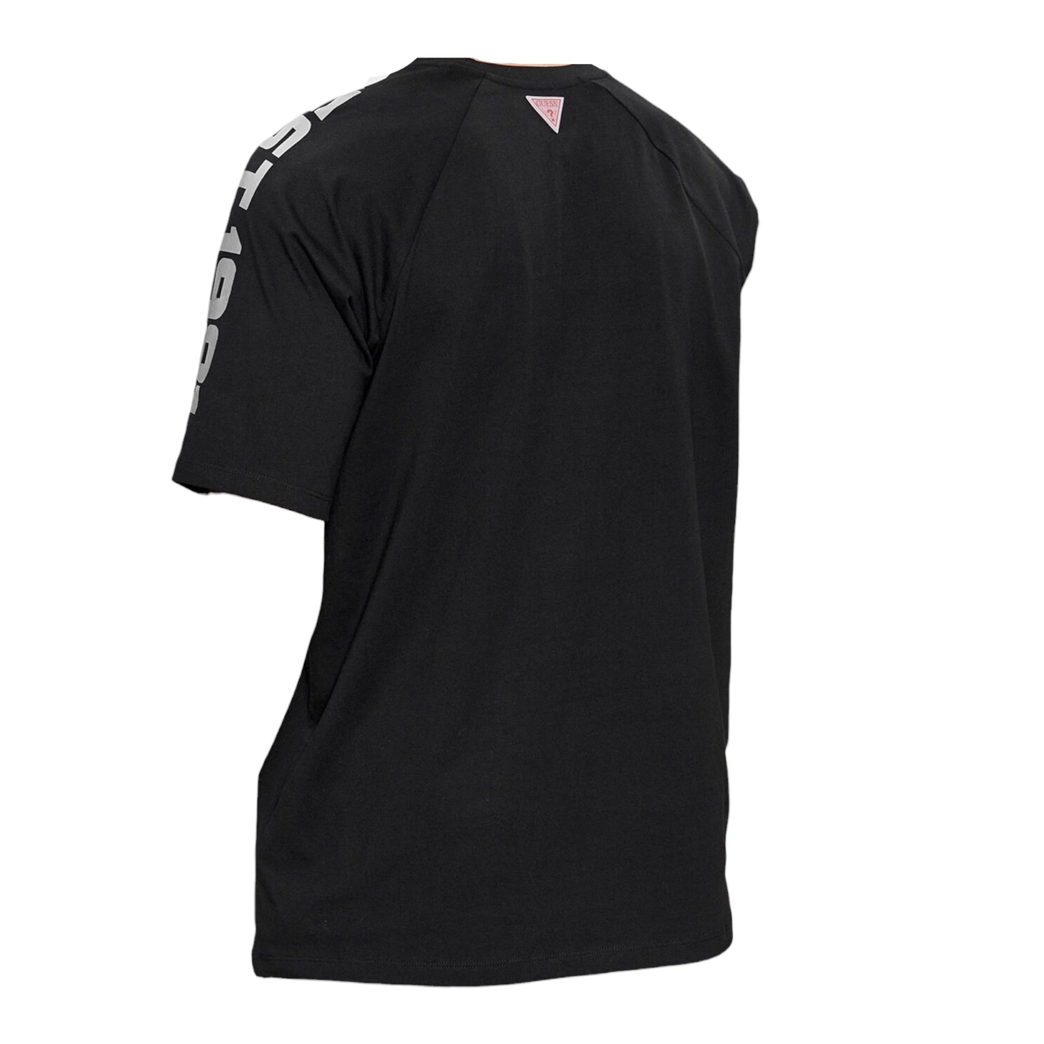 Guess T-Shirt tinta unita con Stampa Nero per Bambino L4RI29I3Z14 NERO GUESS 