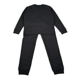 Guess Completo 2 Pezzi Felpa-Pantalone tinta unita Nero per Bambino L4YG00KCCH0 NERO GUESS 