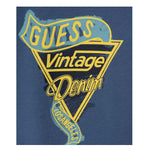 Guess Shirt tinta unita Girocollo con Stampa Azzurro per Bambino L4YI38K8HM4 AZZURRO GUESS 