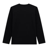 Guess Shirt Girocollo tinta unita con Stampa Nero per Bambino L5BI01L3Z14 NERO GUESS 