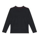 Guess Shirt tinta unita con Stampa Nero per Bambino L5BI04I3Z14 NERO GUESS 