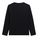 Guess Shirt Girocollo tinta unita con Stampa Nero per Bambino L5BI19I3Z14 NERO GUESS 