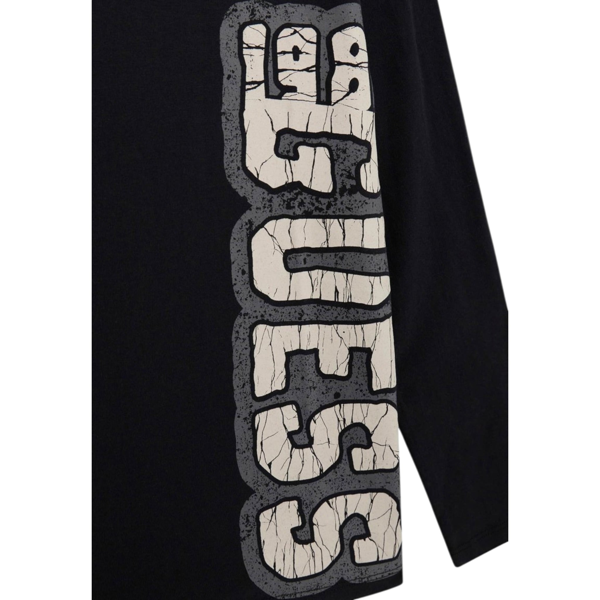 Guess Shirt Girocollo tinta unita con Stampa Nero per Bambino L5BI19I3Z14 NERO GUESS 