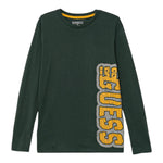 Guess Shirt Girocollo tinta unita con Stampa Verde per Bambino L5BI19I3Z14 VERDE GUESS 