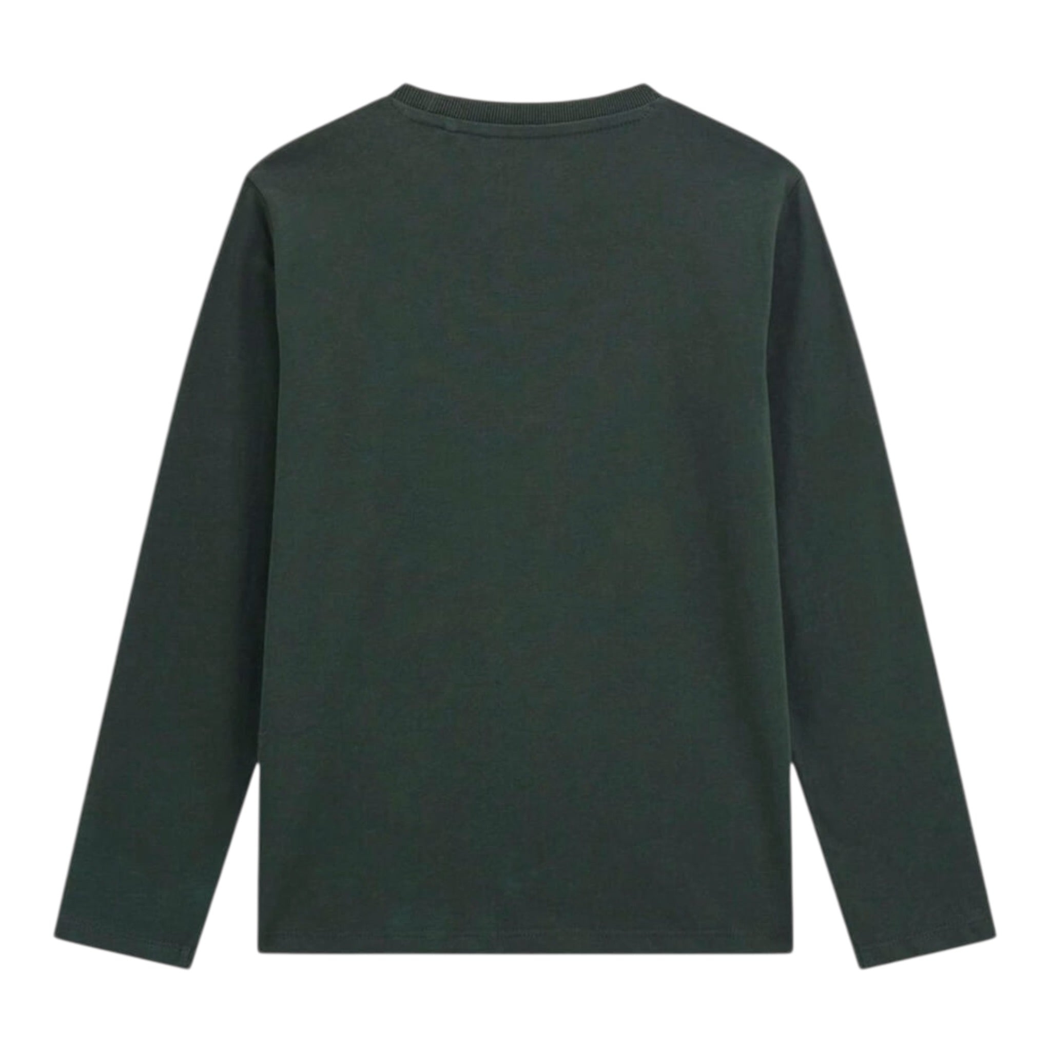 Guess Shirt Girocollo tinta unita con Stampa Verde per Bambino L5BI21I3Z14 VERDE GUESS 