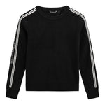 Guess Maglia tinta unita con Profili In Contrasto Nero per Bambino L5BR06Z3FU0 NERO GUESS 
