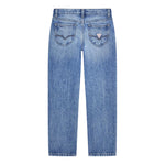 Guess Jeans tinta unita con Logo Azzurro per Bambino L5YA02D5D70 AZZURRO GUESS 