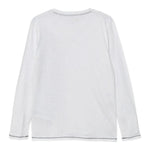 Guess Shirt Girocollo tinta unita con Stampa Bianco per Bambino L5YI02KIHM4 BIANCO GUESS 