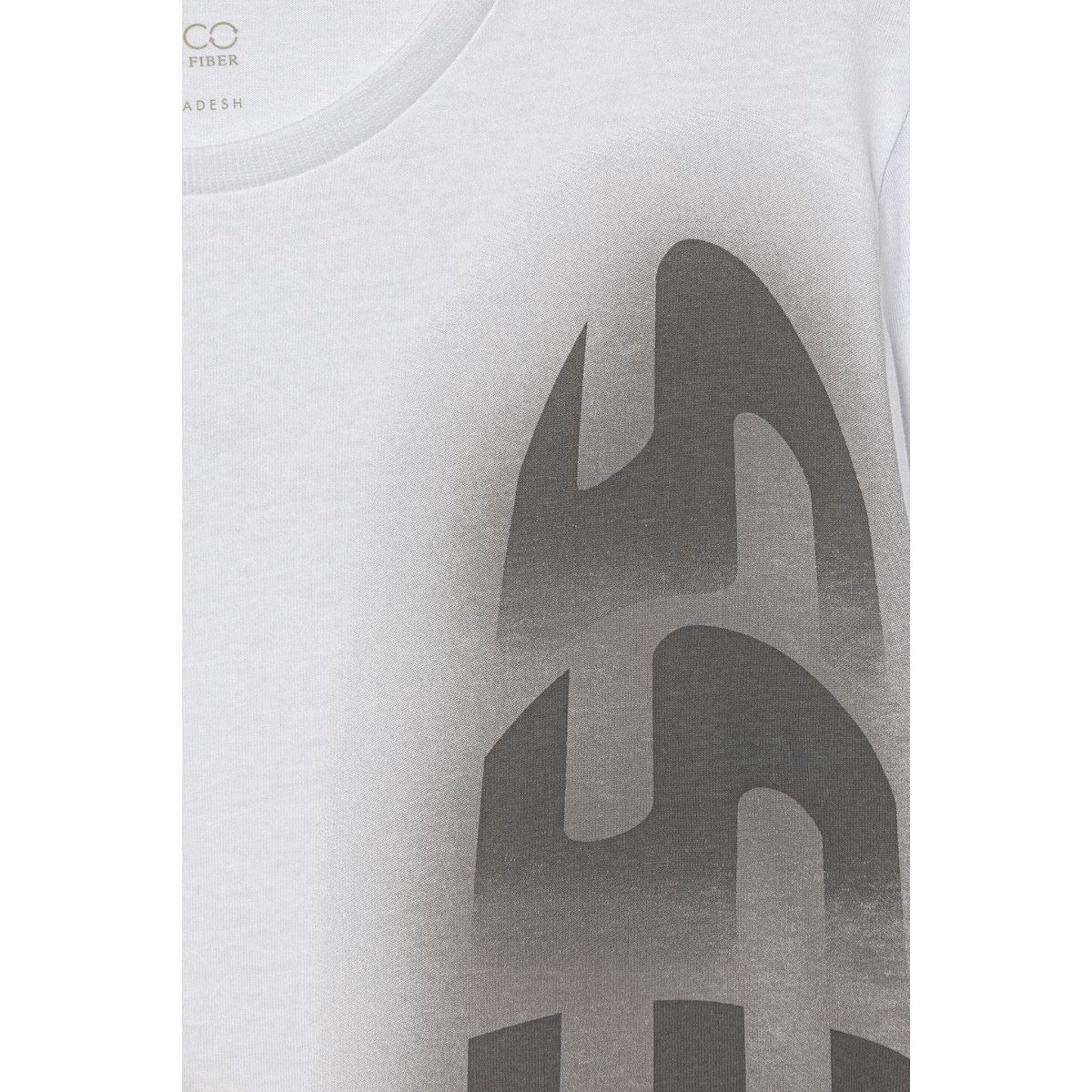 Guess Shirt Girocollo tinta unita con Stampa Bianco per Bambino L5YI02KIHM4 BIANCO GUESS 
