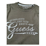 Guess Shirt tinta unita con Stampa Verde per Bambino L5YI14K8HM4X VERDE GUESS 