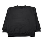 Guess Felpa Chiusa Girocollo tinta unita con Logo Nero per Bambino L5YQ22KAV34 NERO GUESS 