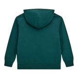Guess Felpa Chiusa con Cappuccio tinta unita Verde per Bambino L5YQ25KAV34 VERDE GUESS 
