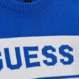 Guess Maglia tinta unita con Stampa Cobalto per Bambino L5YR01Z0140 COBALTO GUESS 
