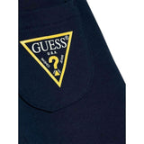 Guess Pantalone tinta unita con Elastico In Vita Modello Tuta Blu per Bambino L93Q24KAUG0 BLU GUESS 