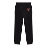 Guess Pantalone tinta unita con Elastico In Vita Modello Tuta Nero per Bambino L93Q24KAUG0 NERO GUESS 