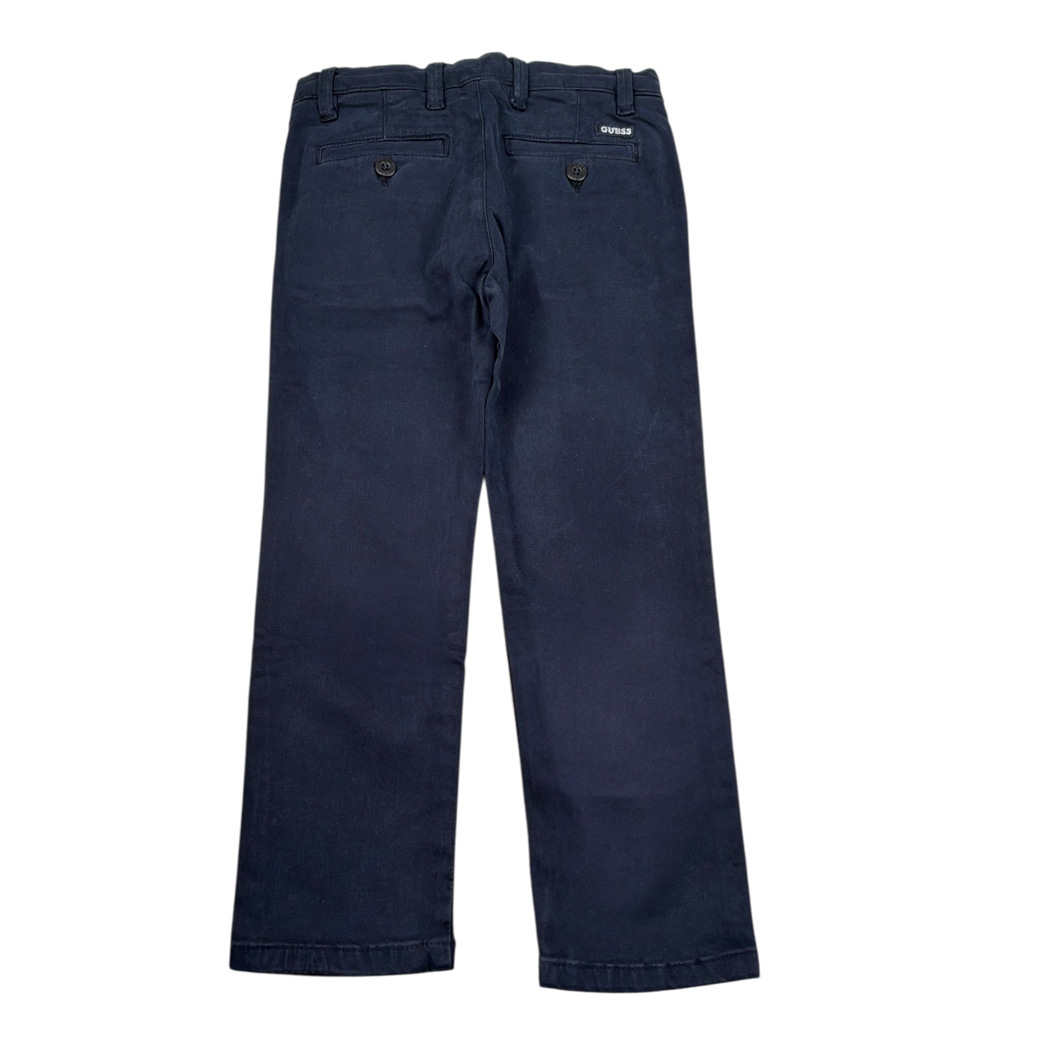 Guess Pantalone tinta unita con Tasche Americane Blu per Bambino N3BB00WFPMA BLU GUESS 