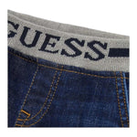 Guess Jeans tinta unita con Elastico In Vita Blu per Bambino N5BA07D46T0 BLU GUESS 