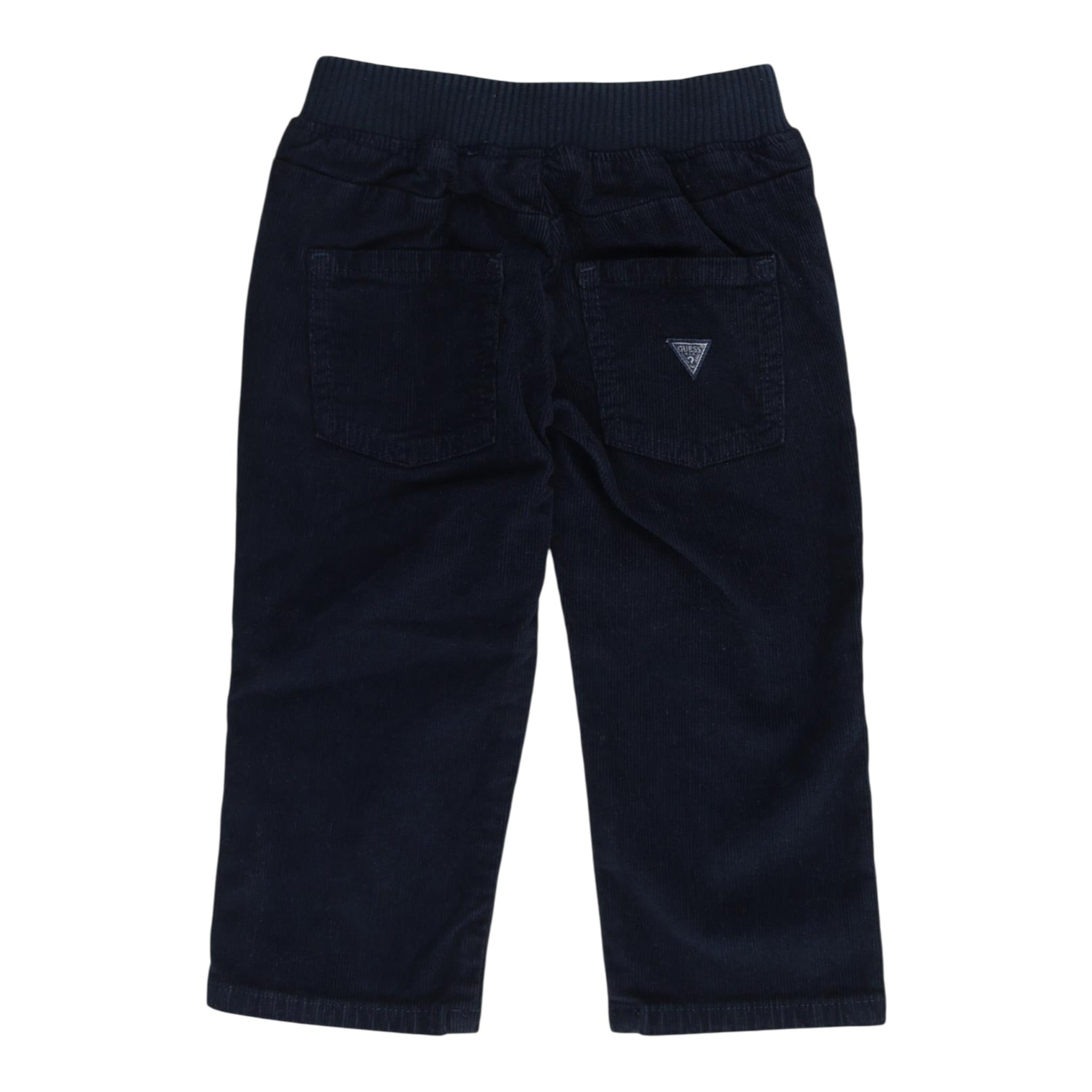 Guess Pantalone tinta unita con Elastico In Vita Blu per Bambino N5BB00WI250XX BLU GUESS 