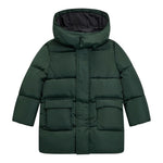 Guess Giubbino tinta unita con Cappuccio Verde per Bambino N5BL02WB240 VERDE GUESS 